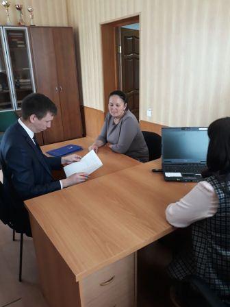 Выездной прием граждан в с. Поисево