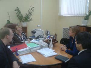 Совещание в филиале ФСС