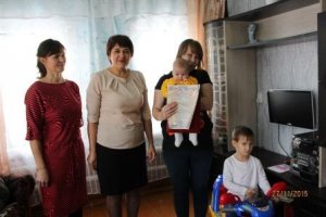 Вручение материнского капитала в Кайбицком районе