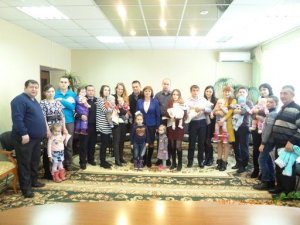 Вручение материнского сертификата