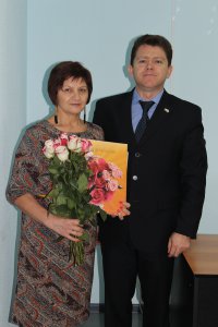 Юбилей сотрудника пенсионной службы Авиастроительного района