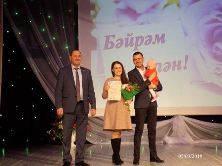 Торжественное вручение сертификатов в Балтасинском районе.