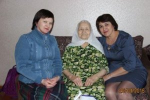 Поздравление жительницы блокадного Ленинграда