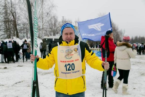 Управляющий Отделением принял участие в «Лыжне России-2019»